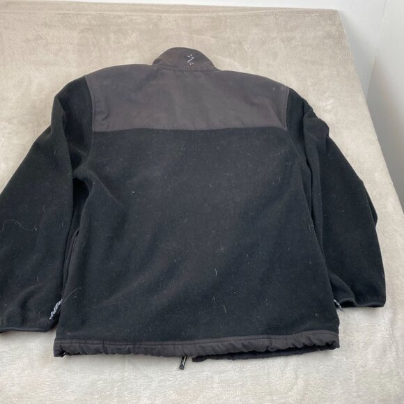 Izod Mens Jacket Large PerformX Black Full-Zip100% Polyester Outdoors Colorblock - Picture 6 of 7